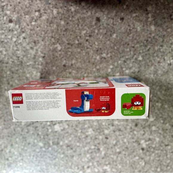 NWT LEGO 71398 Super Mario Dorrie's Beachfront Expansion Set ⭐🏖️ - Picture 3 of 6